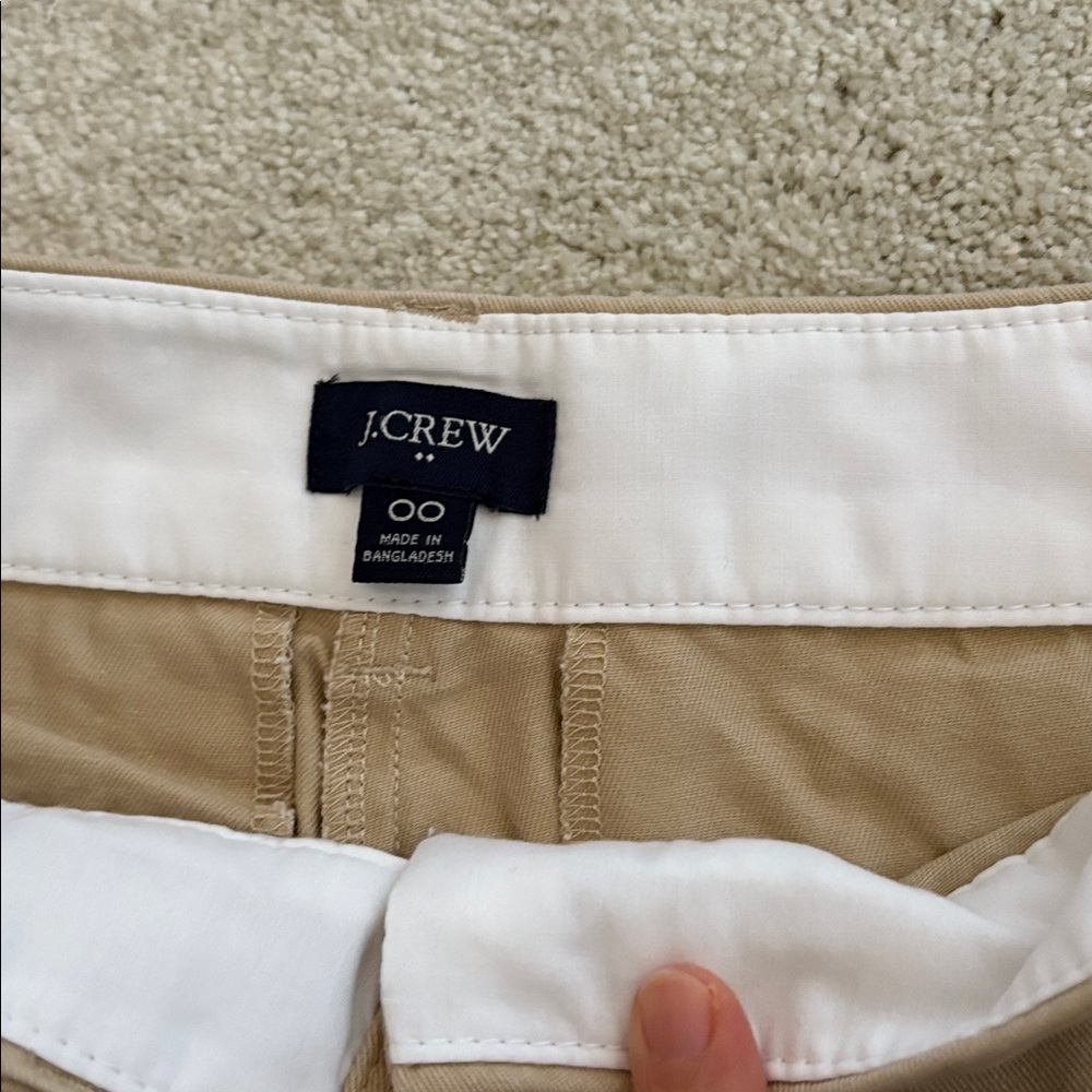 J. Crew Factory size 00 Khaki Tan Shorts - Picture 4 of 5